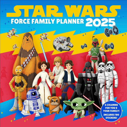 STAR WARS 2025 gezinsplanner