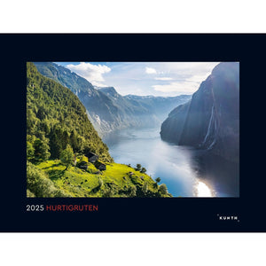 Hurtigruten 2025 - Wandkalender 2025