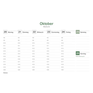 Weekkalender Het natuurlijke erfgoed van de wereld 2025