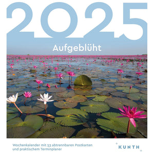 Ansichtkaartkalender Bloomed 2025