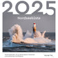 Ansichtkaartenkalender Noordzeekust 2025