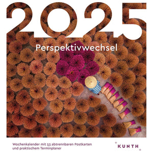 Ansichtkaartkalender verandering van perspectief 2025