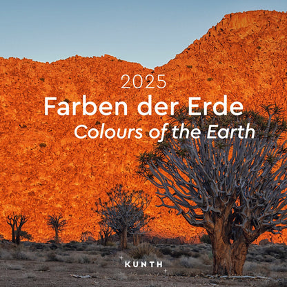 Folderkalender Kleuren van de Aarde 2025