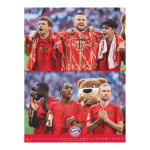 FC Bayern München 2025 - Wandkalender 2025