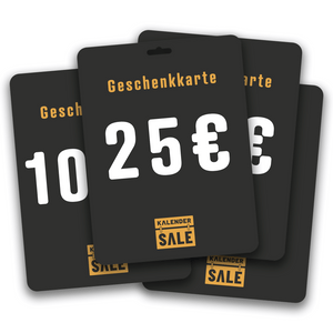 Geschenkgutschein für kalendersale.de