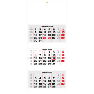 3-Monatskalender 2025 - 3 Block L