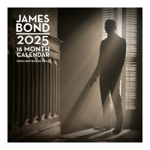 JAMES BOND Kalender 2025 - 30 x 60 cm