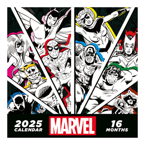 MARVEL kalender 2025 - 30 x 60 cm