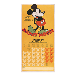 MICKEY &amp; MINNIE MOUSE Kalender 2025 - 30 x 60 cm