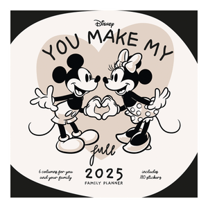 MICKEY &amp; FRIENDS Kalender 2025 - 30 x 60 cm