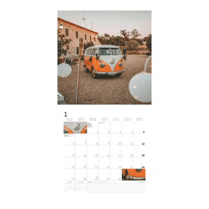 VW Bulli kalender 2025 - 30 x 60 cm